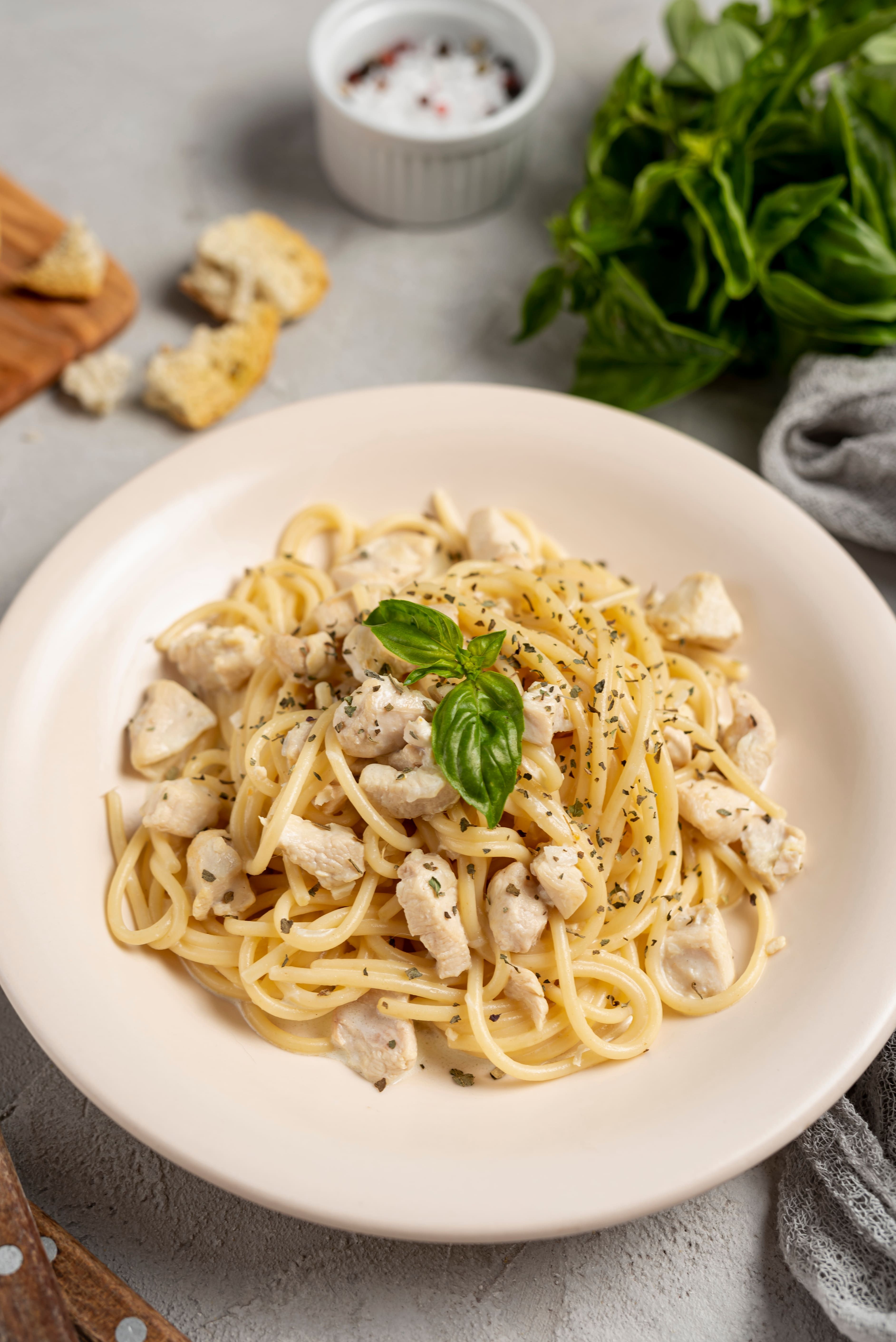 Fettucini Chicken Alfredo